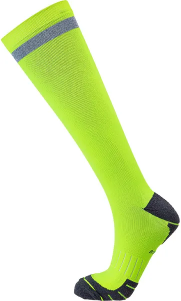 Endurance Torent Reflective Long - Laufsocken mit Kompression - Safety Yellow - Gr. 39/