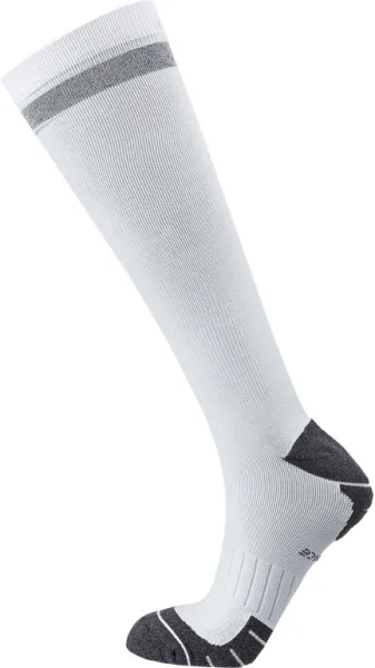 Endurance Torent Reflective Long - Laufsocken mit Kompression - Weiß - Gr. 35/38